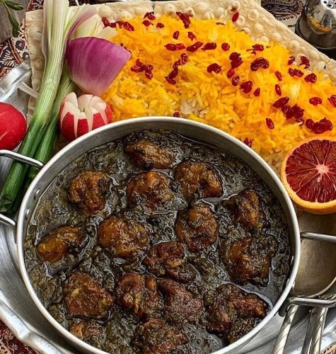 خورش-اسفناج-با-گوشت-2